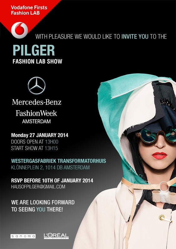 Pilger Mercedes-Benz Fashion Week Amsterdam