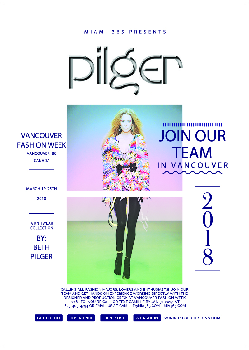 Pilger Designs Vancouver Fashion Week